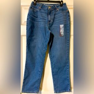 Brand New No Boundaries Blue Jeans with tags High Rise Mom Jeans